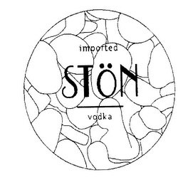 IMPORTED STÖN VODKA logo