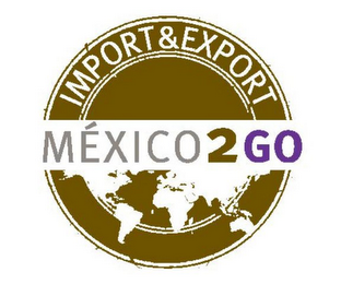 IMPORT&EXPORT MÉXICO2GO logo