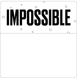IMPOSSIBLE logo