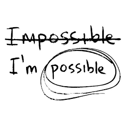 IMPOSSIBLE I'M POSSIBLE logo