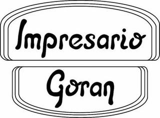 IMPRESARIO GORAN logo