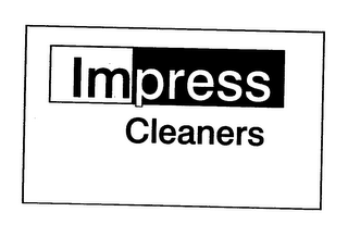 IMPRESS CLEANERS logo