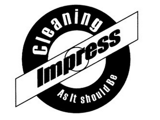 IMPRESS CLEANING AS IT SHOULD BE logo