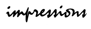 IMPRESSIONS logo