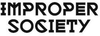 IMPROPER SOCIETY logo