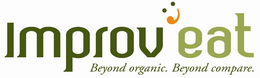 IMPROV'EAT BEYOND ORGANIC. BEYOND COMPARE. logo