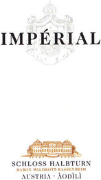 IMPÉRIAL SCHLOSS HALBTURN BARON WALDBOTT-BASSENHEIM AUSTRIA ÀODÌLÌ logo