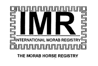 IMR INTERNATIONAL MORAB REGISTRY THE MORAB HORSE REGISTRY logo