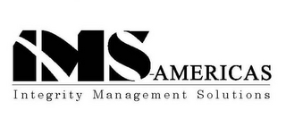 IMS-AMERICAS INTEGRITY MANAGEMENT SOLUTIONS logo