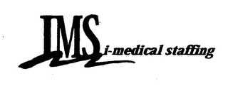 IMS I-MEDICAL STAFFING logo
