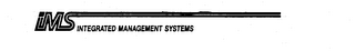 IMS INTEGRATED MANAGEMENT SYSTEMS logo