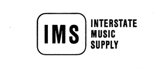 IMS INTERSTATE MUSIC SUPPLY logo