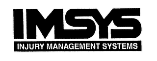 IMSYS INJURY MANAGEMENT SYSTEMS logo
