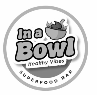 IN A BOWL HEALTHY VIBES SUPERFOOD BAR logo