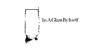 IN A GLASS BY ITSELF logo