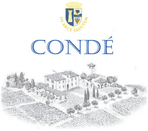 IN ARCE SALUTEM CONDÉ logo