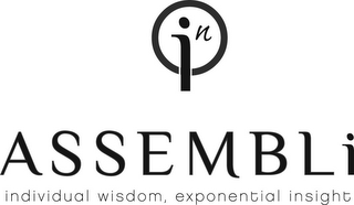 IN ASSEMBLI INDIVIDUAL WISDOM, EXPONENTIAL INSIGHT logo