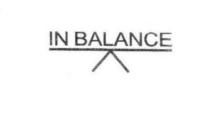 IN BALANCE logo