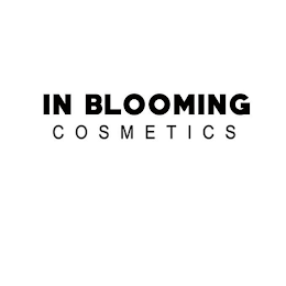 IN BLOOMING COSMETICS logo