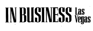 IN BUSINESS LAS VEGAS logo