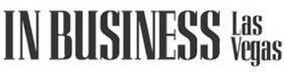 IN BUSINESS LAS VEGAS logo