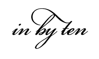 IN BY TEN logo