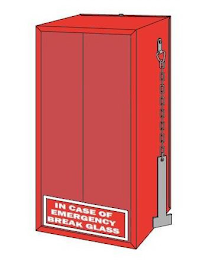 IN CASE OF EMERGENCY BREAK GLASS logo