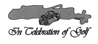 IN CELEBRATION OF GOLF logo