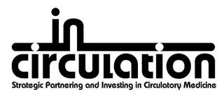 IN CIRCULATION STRATEGIC PARTNERING AND INVESTING IN CIRCULATORY MEDICINE logo