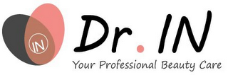 IN DR. IN YOUR PROFESSIONAL BEAUTY CARE logo