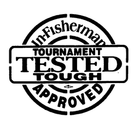IN-FISHERMAN TOURNAMENT TESTED TOUGH APPROVED logo