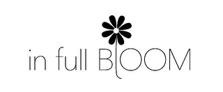 IN FULL BLOOM logo