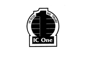 IN GOD WE TRUST IC ONE 1 logo