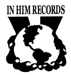 IN HIM RECORDS logo