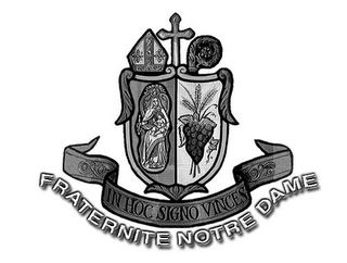 IN HOC SIGNO VINCES FRATERNITE NOTRE DAME logo