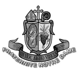 IN HOC SIGNO VINCES FRATERNITE NOTRE DAME logo