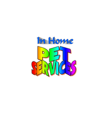 IN HOME PET SERVICES logo
