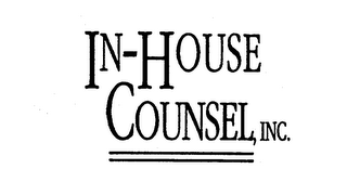 IN-HOUSE COUNSEL, INC. logo