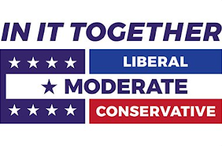 IN IT TOGETHER LIBERAL MODERATE CONSERVATIVE logo