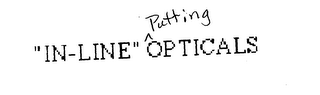 "IN-LINE" PUTTING OPTICALS logo