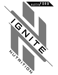 IN MARTYN FORD IGNITE NUTRITION logo