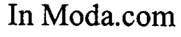IN MODA.COM logo