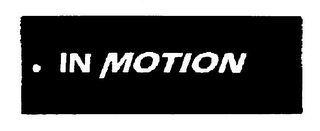 IN MOTION logo