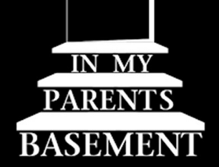 IN MY PARENTS BASEMENT logo