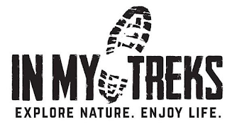IN MY TREKS EXPLORE NATURE. ENJOY LIFE. logo