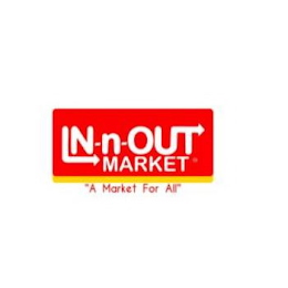 IN N OUT MARKET "A MARKET FOR ALL" logo