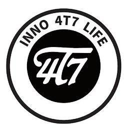 IN NO 4T7 LIFE 4T7 logo