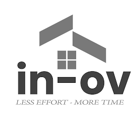 IN-OV LESS EFFORT-MORE TIME logo