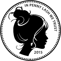 IN PENNY LASH WE TRUST 2015 logo