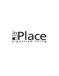 IN PLACE ORGANIZED LIVING logo